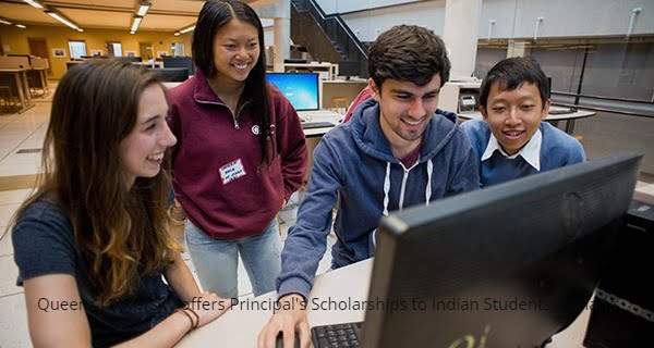 Queens University offers Principal's Scholarships to Indian Students, Canada