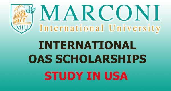 International OAS Scholarships for USA Study
