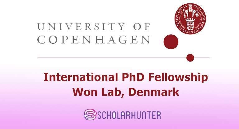 Won Lab International PhD Scholarships, Denmark