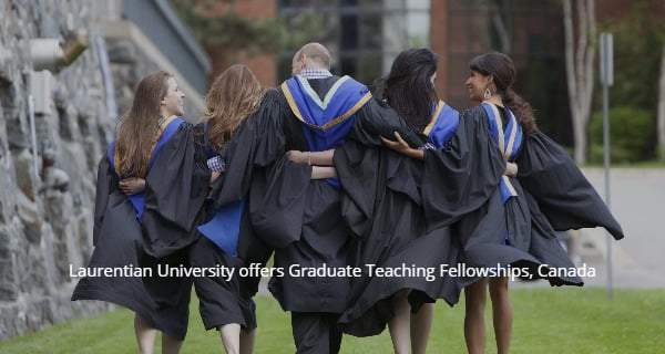Laurentian University offers Graduate Teaching Fellowships, Canada