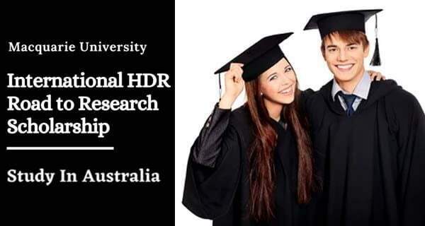 International HDR Road to Research Scholarship in Australia