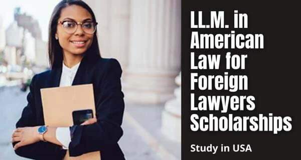 LL.M. in American Law International Scholarships in USA