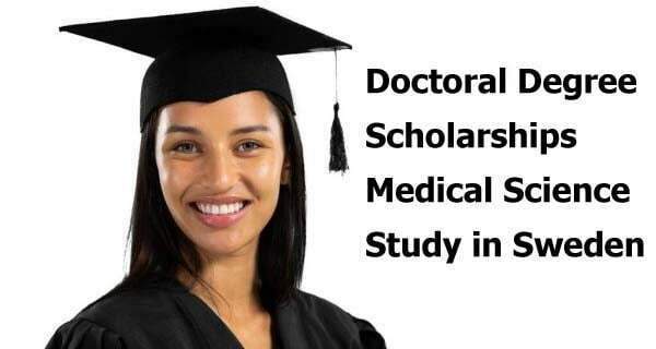 Doctoral Degree Scholarships in Medical Science, Sweden