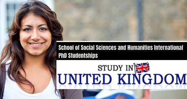 International PhD Studentships UK in Social Sciences and Humanities
