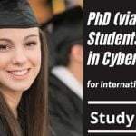 PhD (via MPhil) International Studentships in Cyber Security in UK
