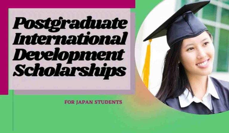 International Development Scholarships for Japanese Students in UK