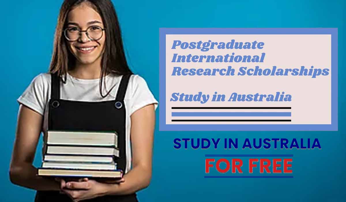 International Postgraduate Research Scholarships for study in Australia