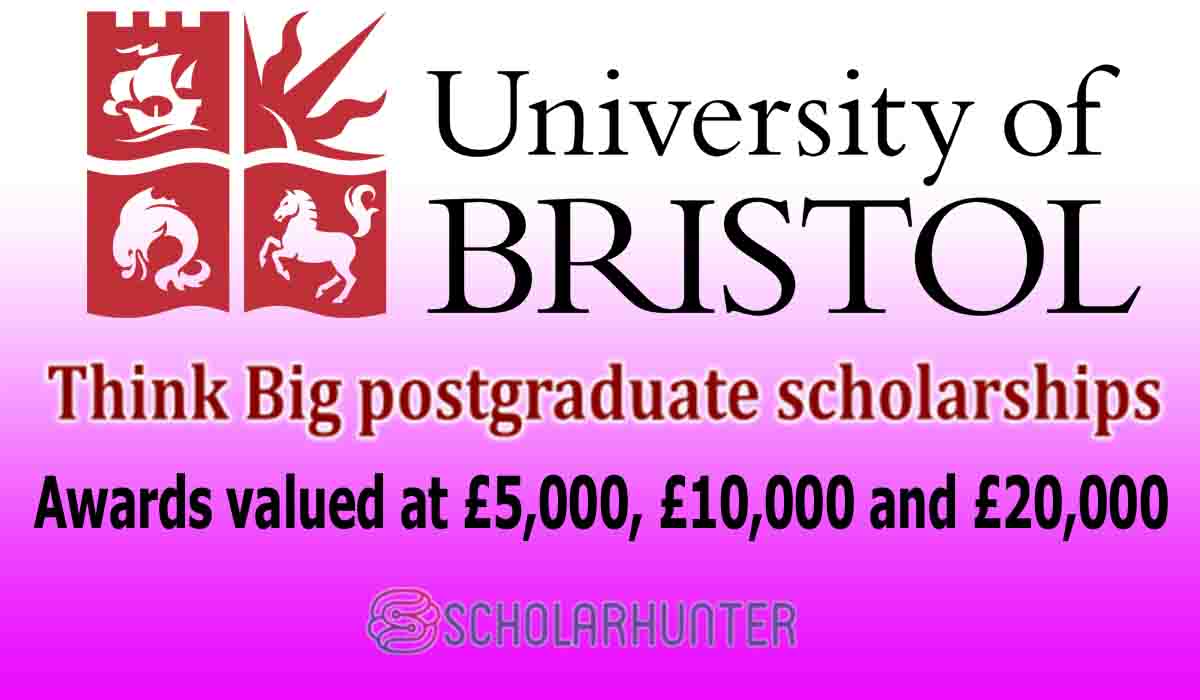 Think Big Postgraduate Scholarships, UK