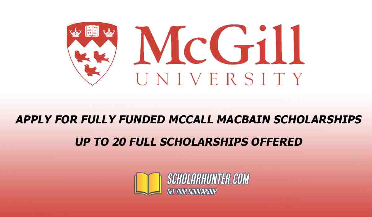 Fully Funded McCall MacBain Scholarships