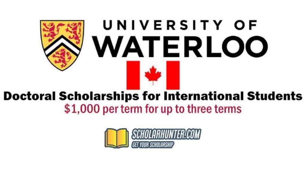 All Subjects Graduate Scholarships 2022-2023 University Of Waterloo Canada - Scholarship Opportunity for International Students