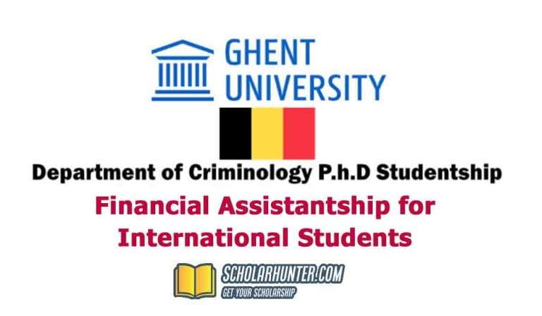 Study In Belgium Ghent University PhD Scholarship 2022/23 46 Study In Belgium Ghent University PhD Scholarship 2022/23