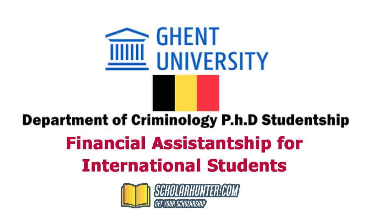 Study In Belgium Ghent University PhD Scholarship 2022/23