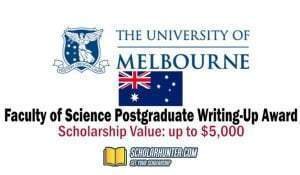 Six Great Ways to Earn Money with Scholarship in College 1 Writing-Up Award 2022/2023 University Of Melbourne Australia Faculty Of Science