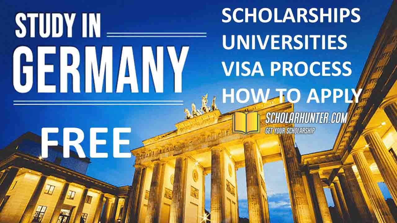 Study in Germany on Scholarship free apply now