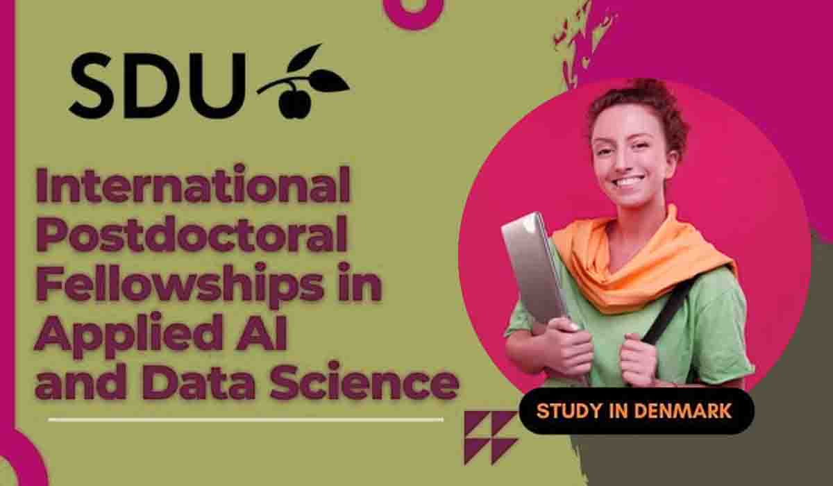 SDU Postdoctoral Fellowships for International Candidates in Applied AI and Data Science, Denmark