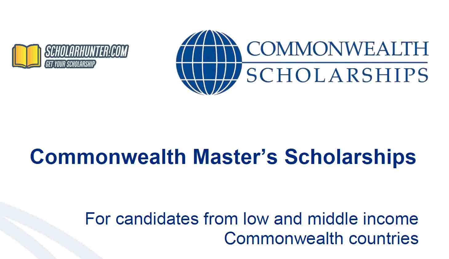 Commonwealth Master’s Scholarships by FCDO to Study in UK