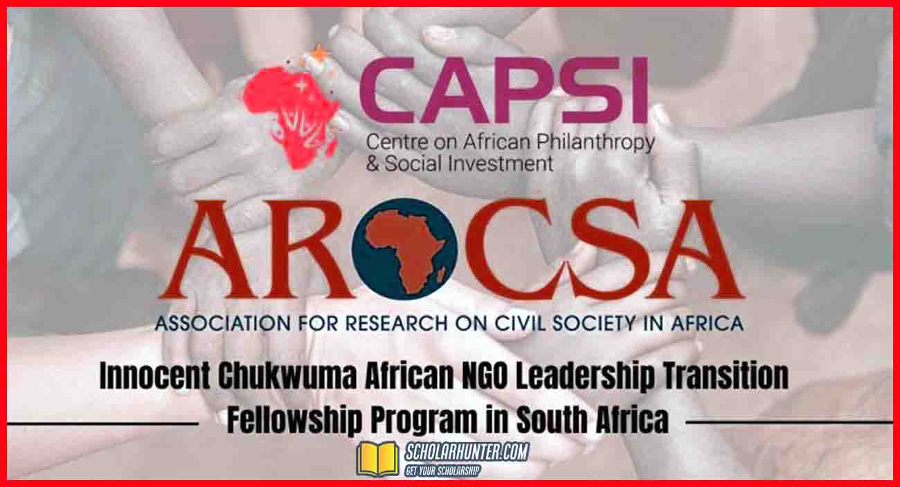Innocent Chukwuma African NGO Leadership Transition Fellowship Program in South Africa