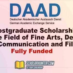 DAAD Postgraduate Scholarship 2023 in Germany