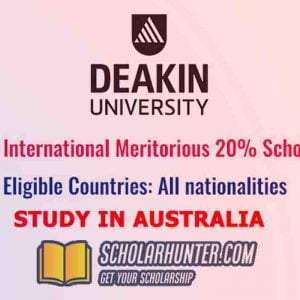 Meritorious 20% Scholarships
