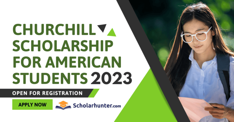 Churchill Scholarship for American Students