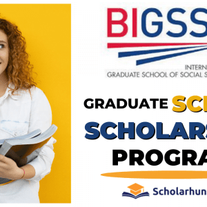 BIGSSS-DAAD Graduate School Scholarships 2023 Germany