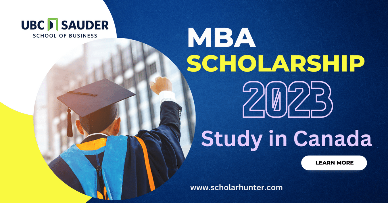 2023 UBC Sauder MBA Scholarship
