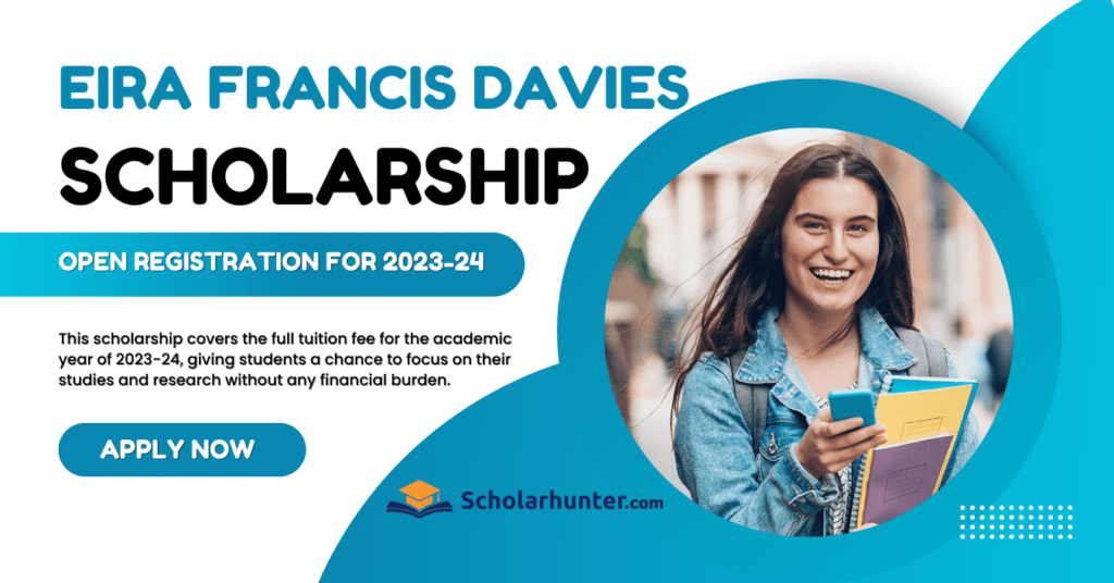 University Of Swansea Eira Francis Davies Scholarship 2023-24 2 Eira Francis Davies Scholarship 2023-24