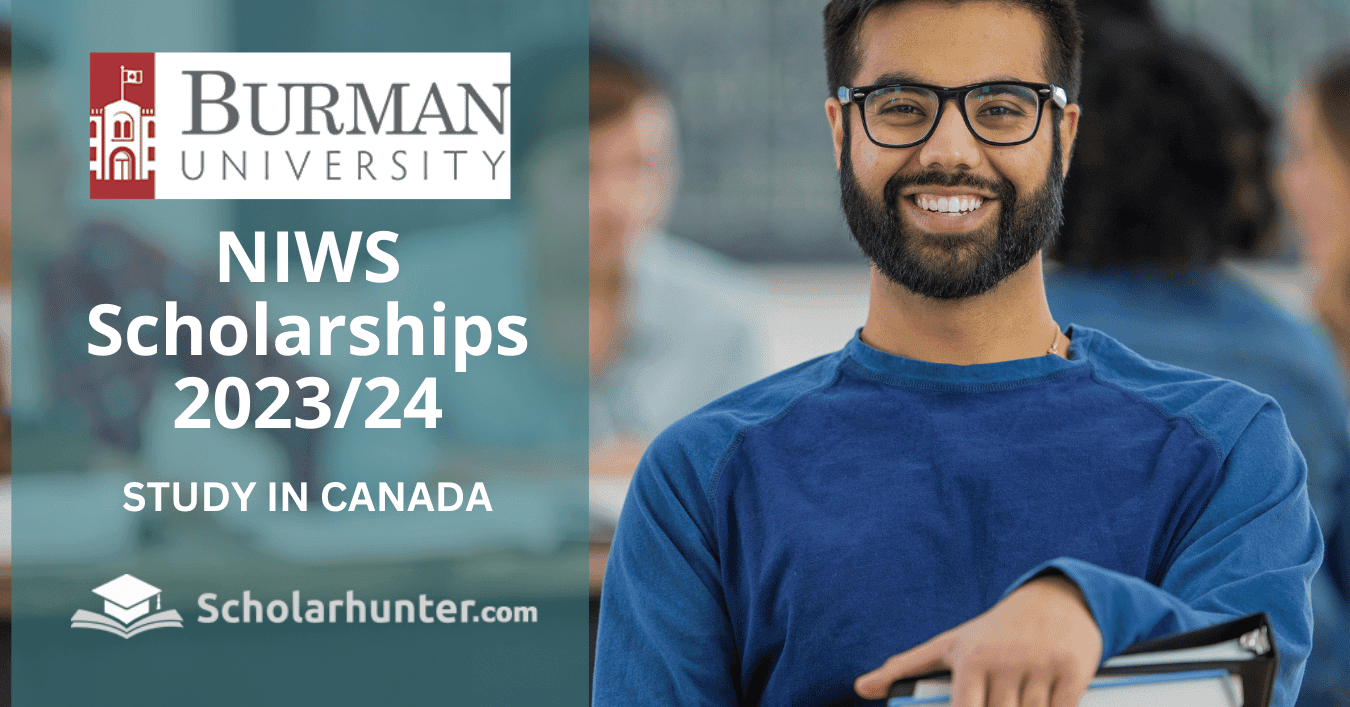 NIWS Scholarships 202324 Burman University Canada