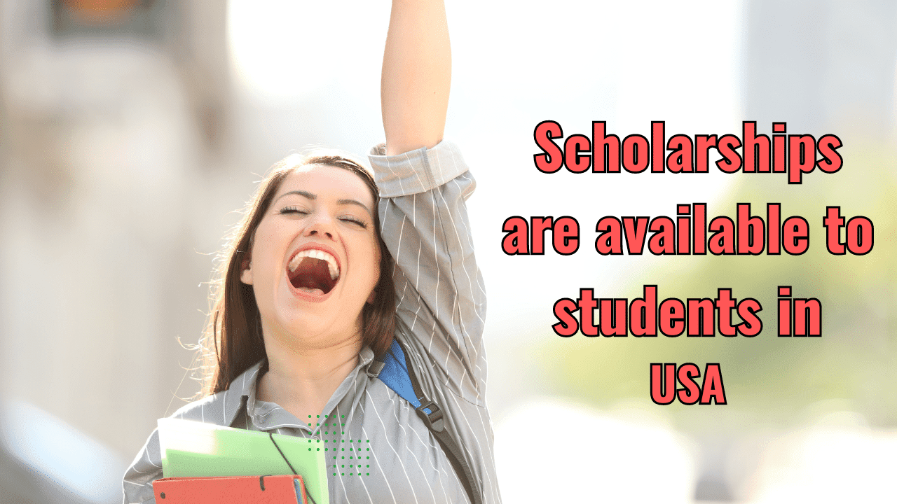 What types of scholarships are available to students in the USA