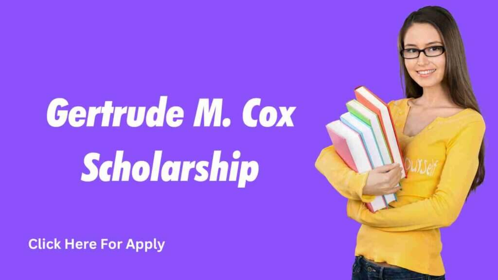 Gertrude M. Cox Scholarship: Empowering Women in Statistics 2 Gertrude M. Cox Scholarship: Empowering Women in Statistics