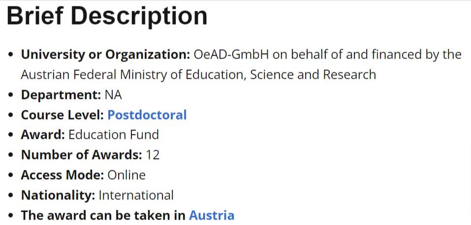 Franz Werfel Grant description