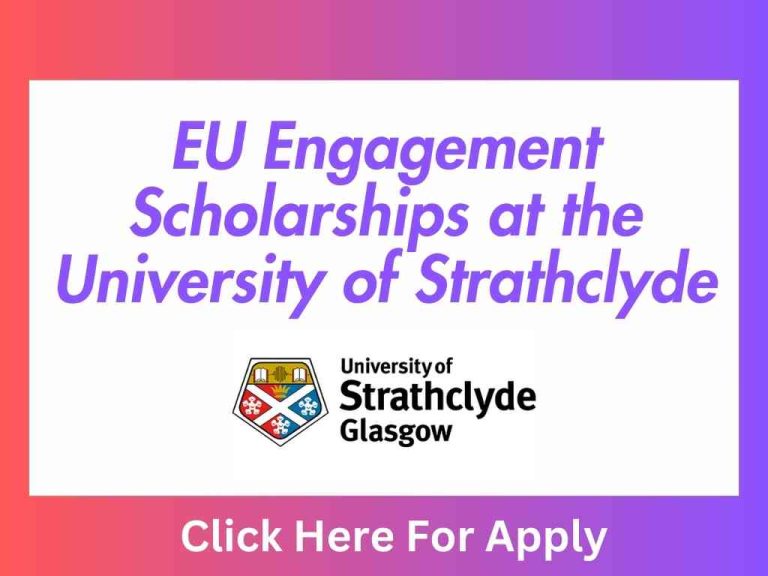 EU Engagement Scholarships at the University of Strathclyde 5 EU Engagement Scholarships at the University of Strathclyde