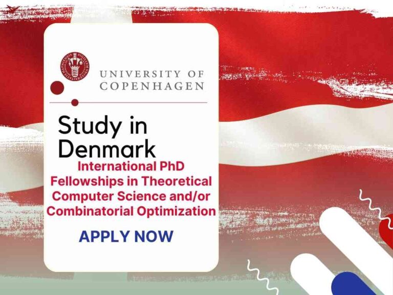 International PhD Fellowships in Theoretical Computer Science and Combinatorial Optimization at the University of Copenhagen 3 International PhD Fellowships in Theoretical Computer Science and Combinatorial Optimization