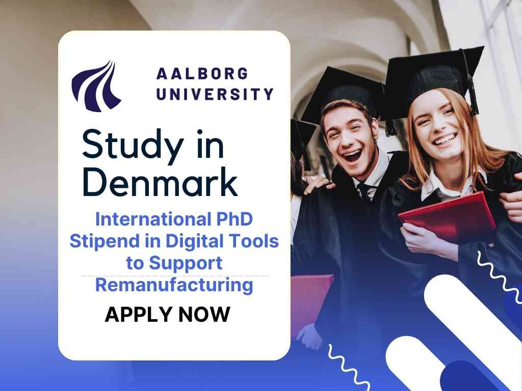 International PhD Stipend in Digital Tools to Support Remanufacturing
