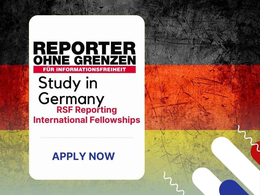 RSF Reporting International Fellowships