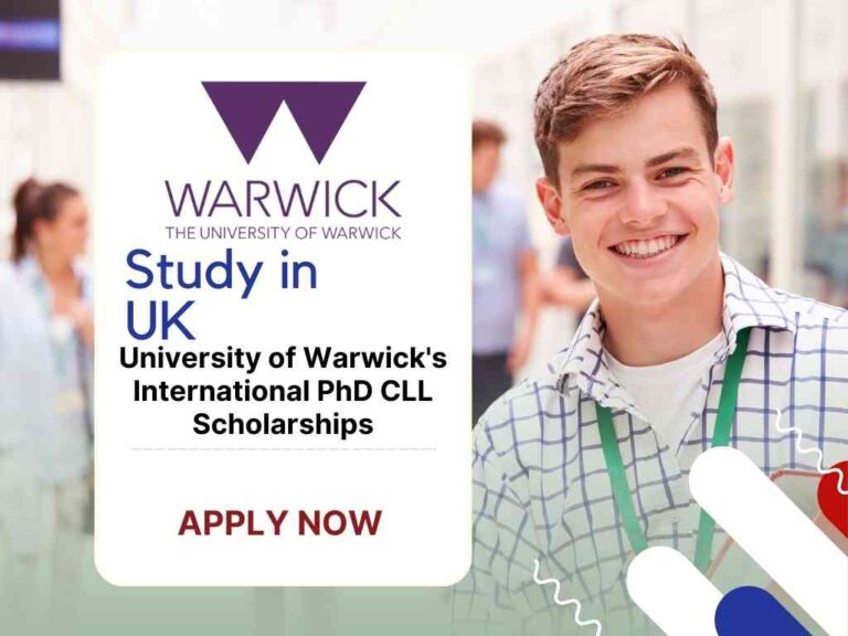 University of Warwick's International PhD CLL Scholarships