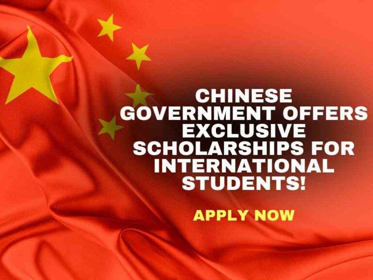 Chinese Government Offers Exclusive Scholarships for International Students! 20 Chinese Government Offers Exclusive Scholarships for International Students!