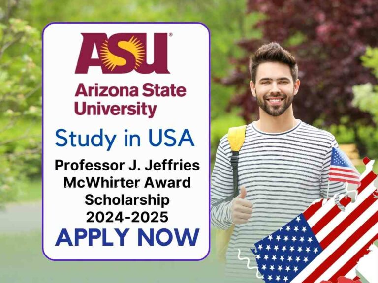 Professor J. Jeffries McWhirter Award Scholarship 2024-2025 1 Professor J. Jeffries McWhirter Award Scholarship 2024-2025