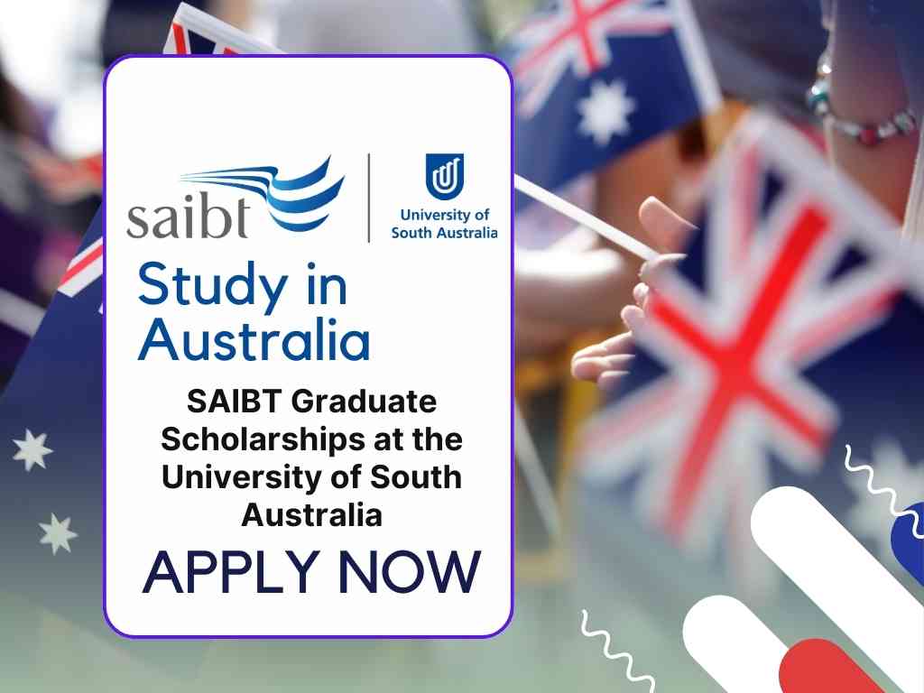SAIBT Graduate Scholarships at the University of South Australia