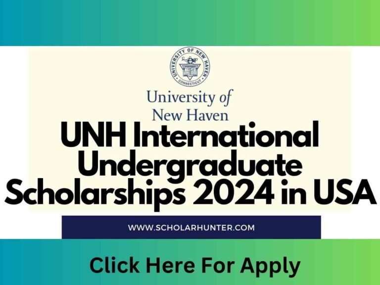 UNH International Undergraduate Scholarships 2024 in USA
