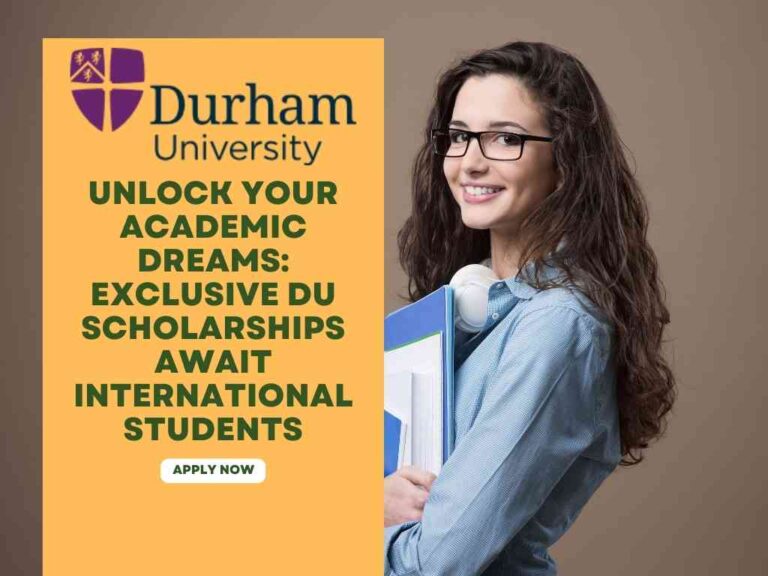 Unlock Your Academic Dreams Exclusive DU Scholarships Await International Students