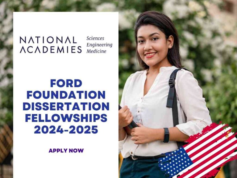 Ford Foundation Dissertation Fellowships 20242025 In USA