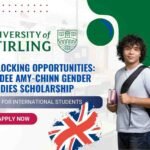 Unlock academic doors with the Dr Dee Amy-Chinn Gender Studies Scholarship. £2,000 award. Apply now for postgraduate excellence.