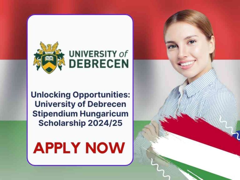 Unlocking Opportunities: University of Debrecen Stipendium Hungaricum Scholarship 2024/25