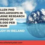Cullen PhD Scholarships in Marine Research