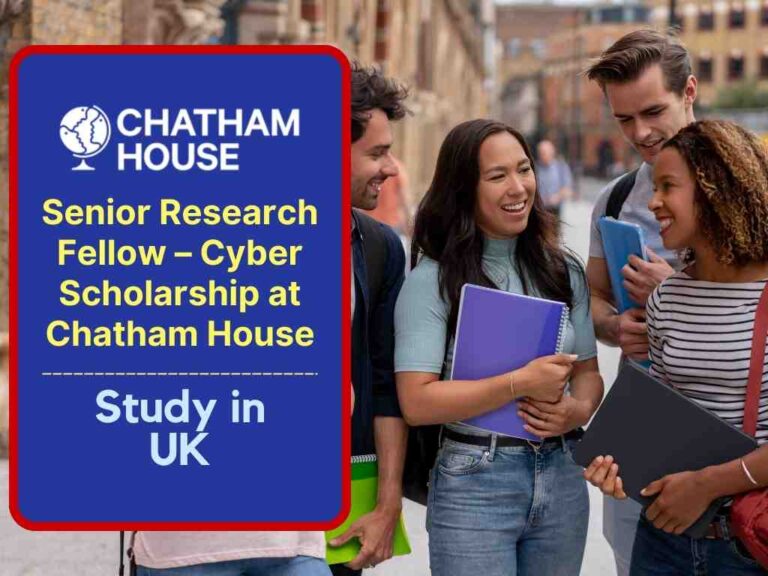 Senior Research Fellow – Cyber Scholarship at Chatham House 13 Senior Research Fellow – Cyber Scholarship at Chatham House