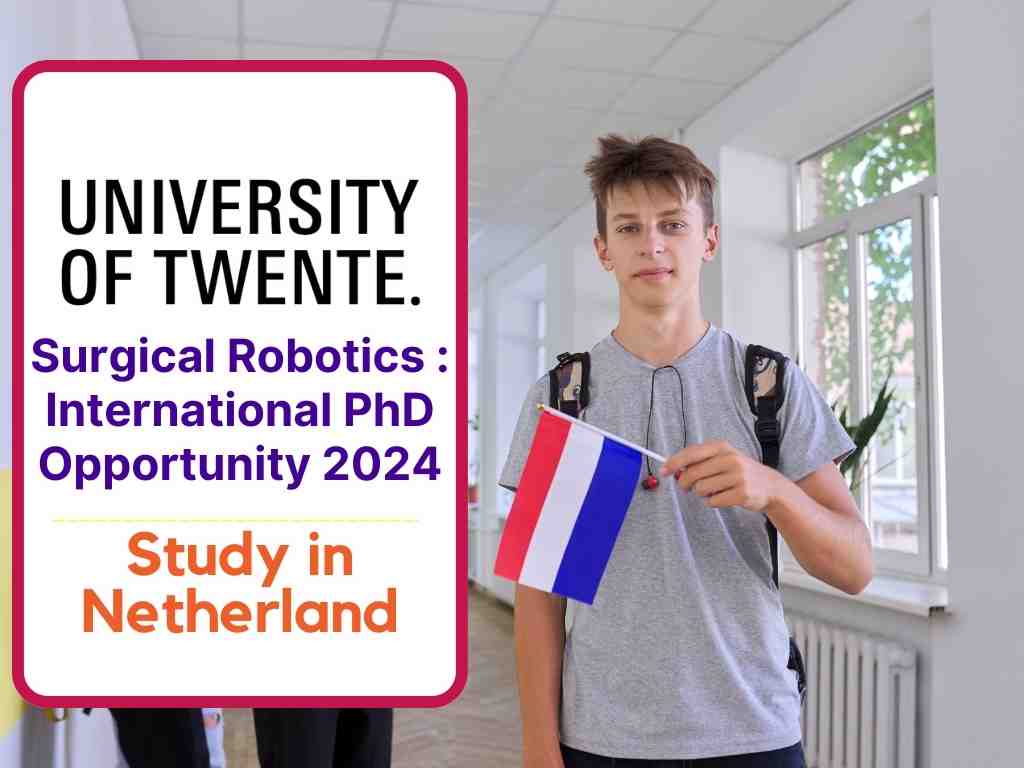Surgical Robotics International PhD Opportunity 2024