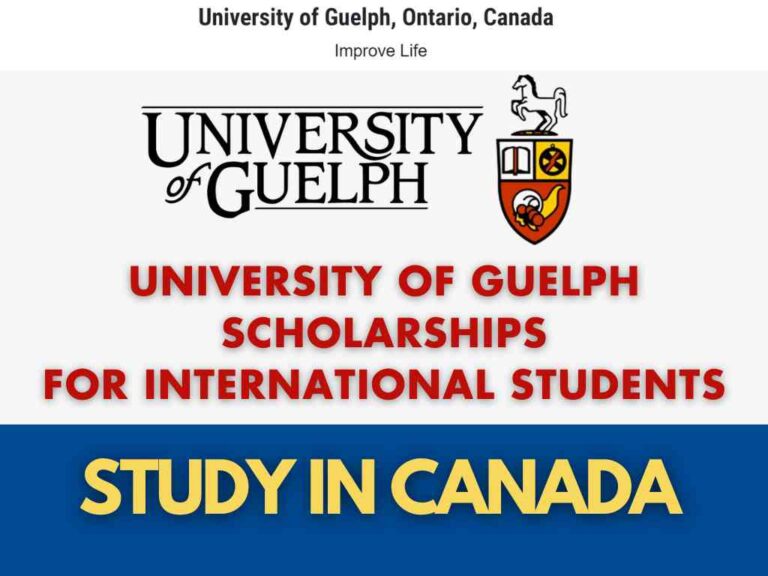 University Of Guelph Scholarships for International Students