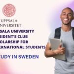 Uppsala University President's Club Scholarship for International Students