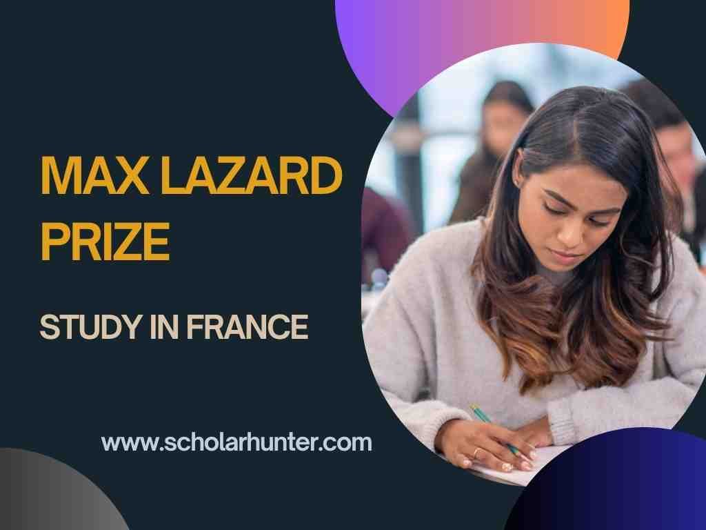 Max Lazard Prize in France